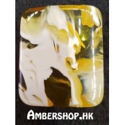 天然珍品蜜蠟琥珀奇紋石件